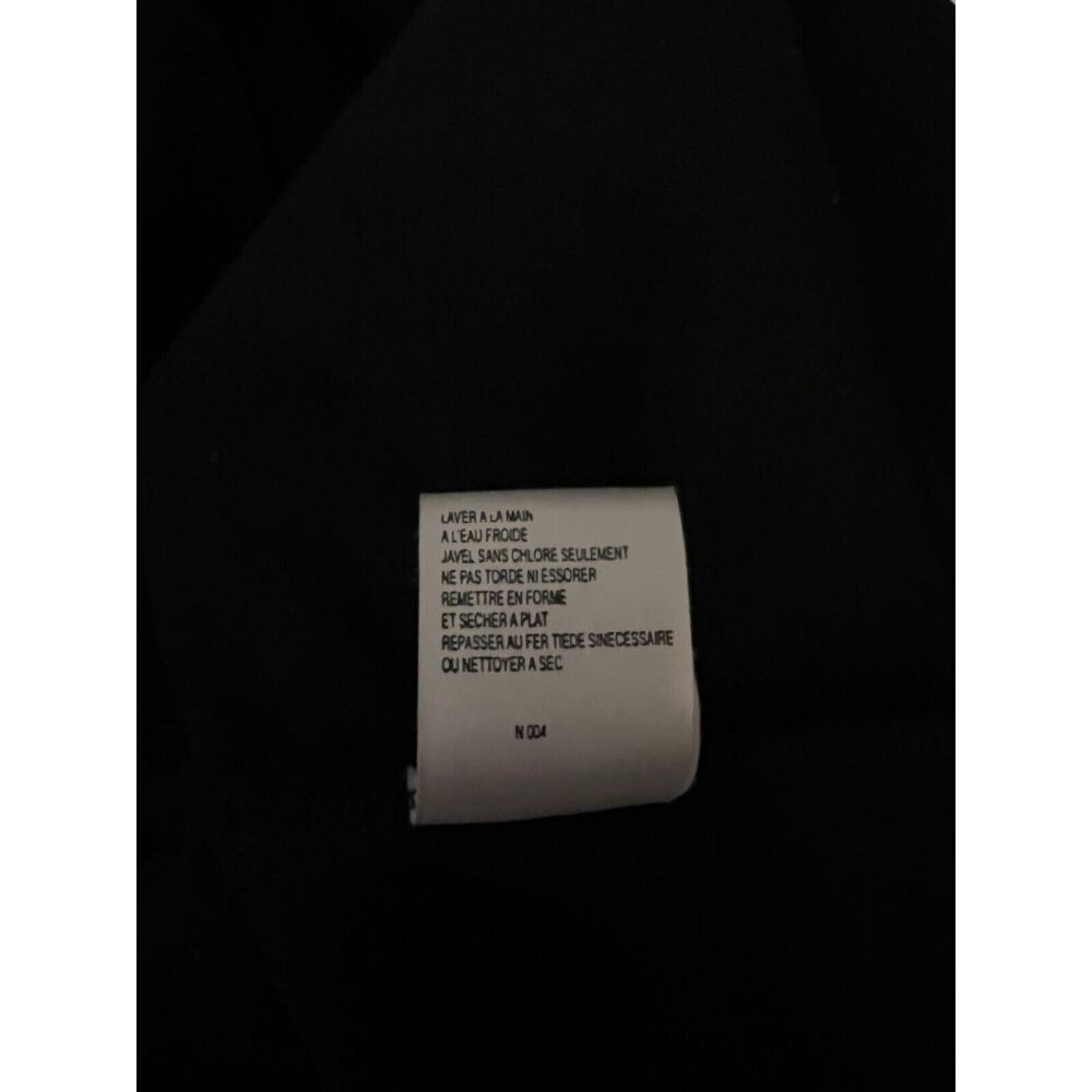 Liz Claiborne Blazer Dress Women's Petite Large Black Wool Embroidered VTG 80s - Picture 6 of 12